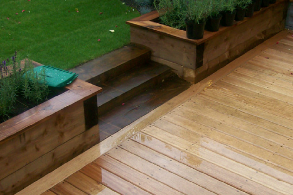 Decking in Enfield